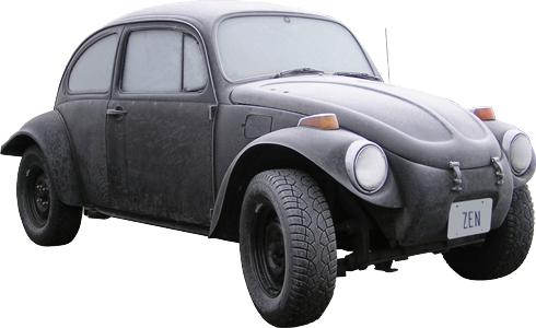 Empi 98-9012-0 VW Bug Baja Beetle w/ Air Fins Black Buggy 12-Volt Pulley 